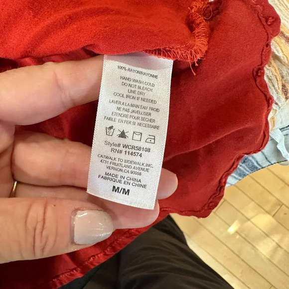 NORDSTROM Pleione Nubby V Neck Blouse - medium - Picture 10 of 10